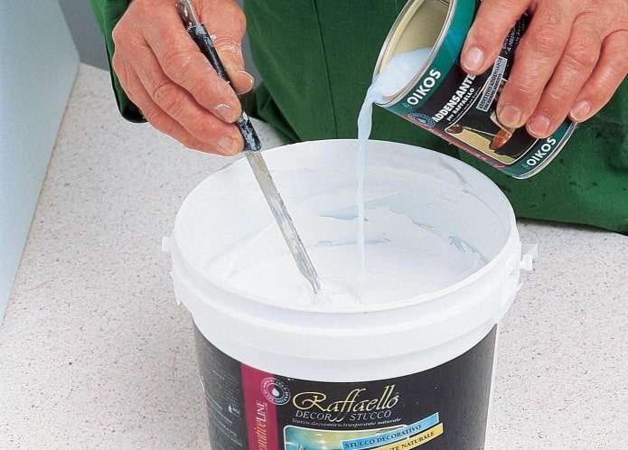 diluting paint with water