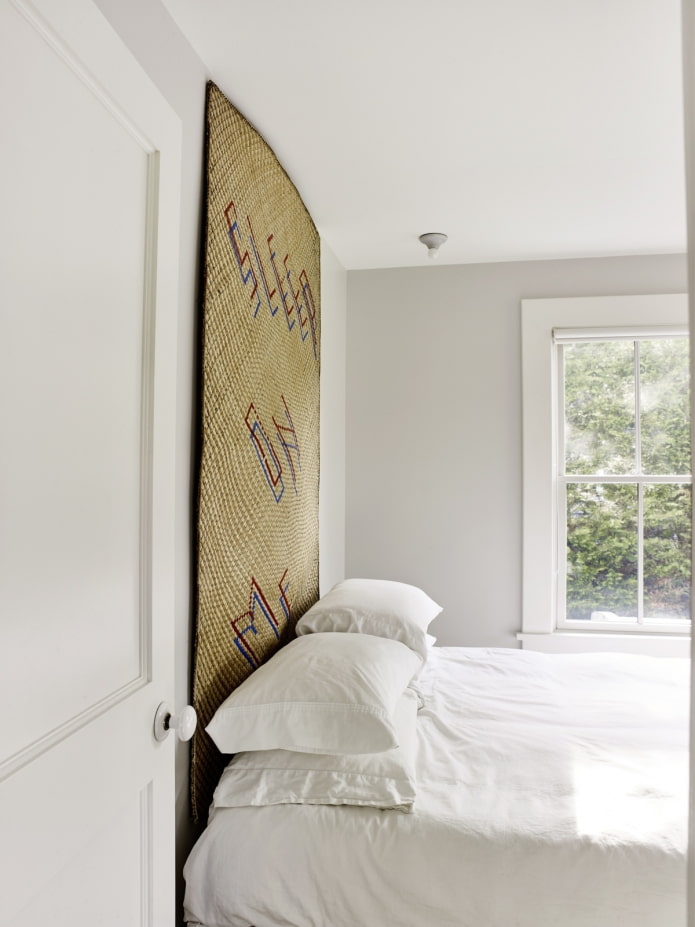 Tatami à la tête de lit