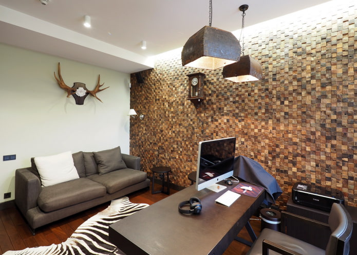 Mosaïque en bois