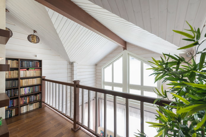 deuxième étage pour une partie de la maison