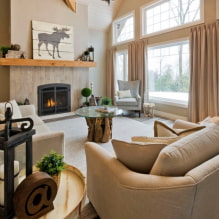 Deuxième lumière à l'intérieur d'une maison privée-2