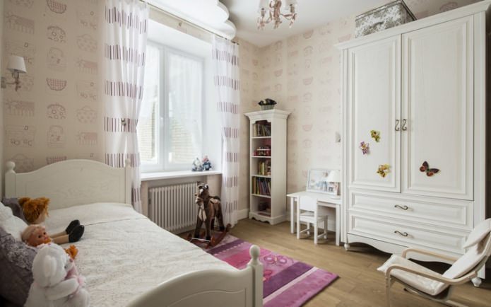 Papier peint pour une chambre de fille