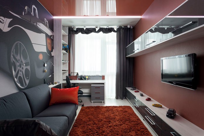 chambre d'enfant pour un adolescent