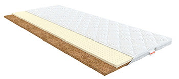 surmatelas de canapé en matériaux combinés