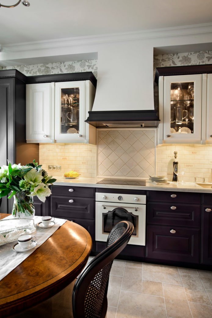 hotte pour cuisine classique