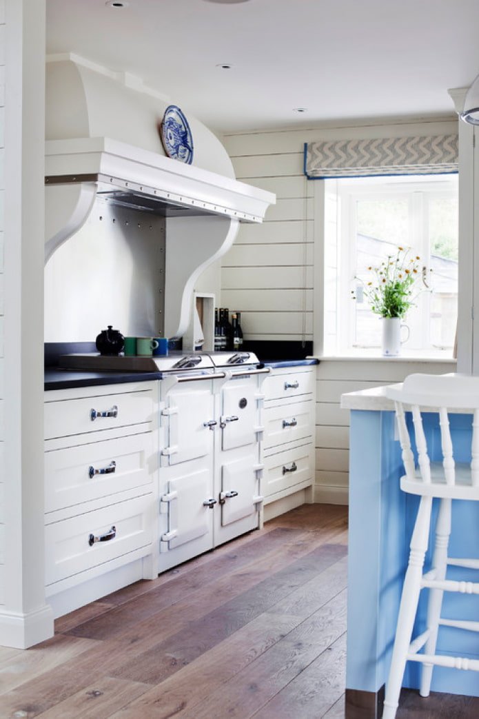 maison avec une hotte