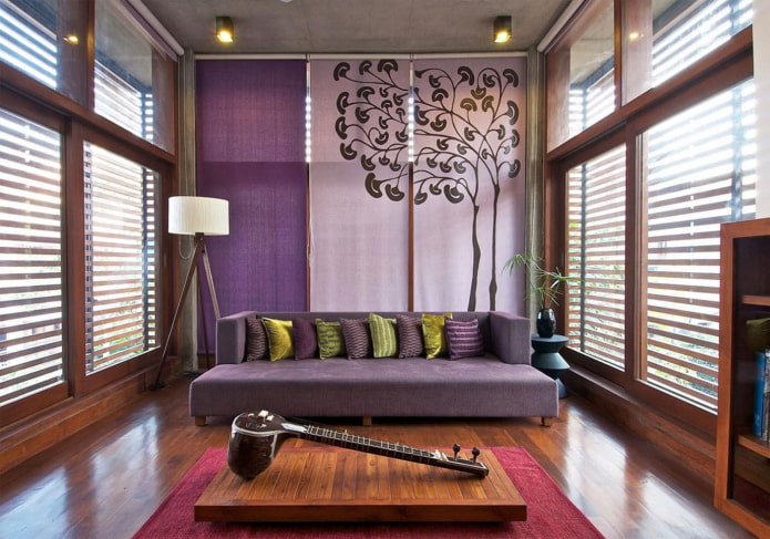 Panneaux japonais de style oriental