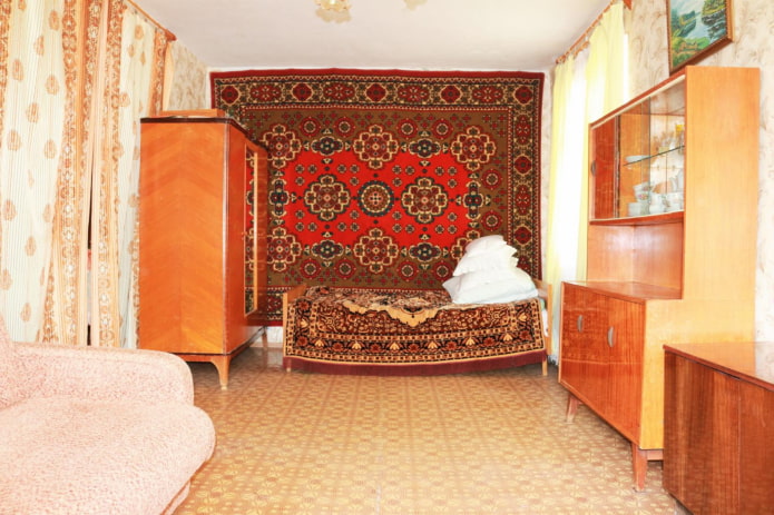 Un tapis comme décoration