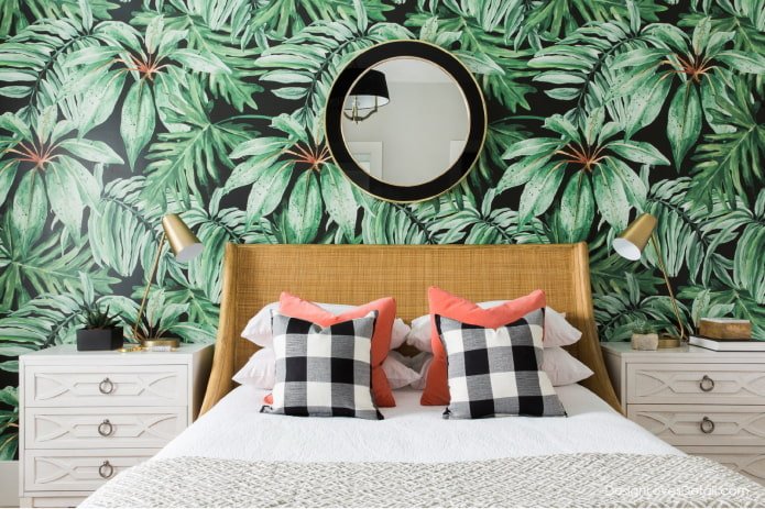 design chambre verte