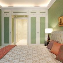 Chambre verte : nuances, combinaisons, choix de finitions, meubles, rideaux, éclairage-6