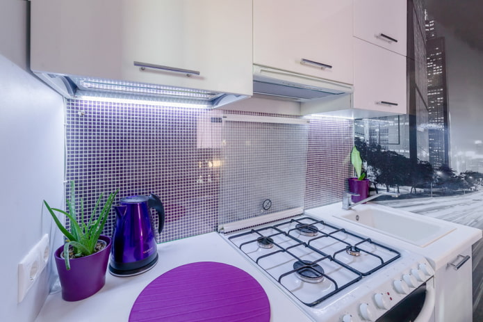 Tablier de mini-miroirs