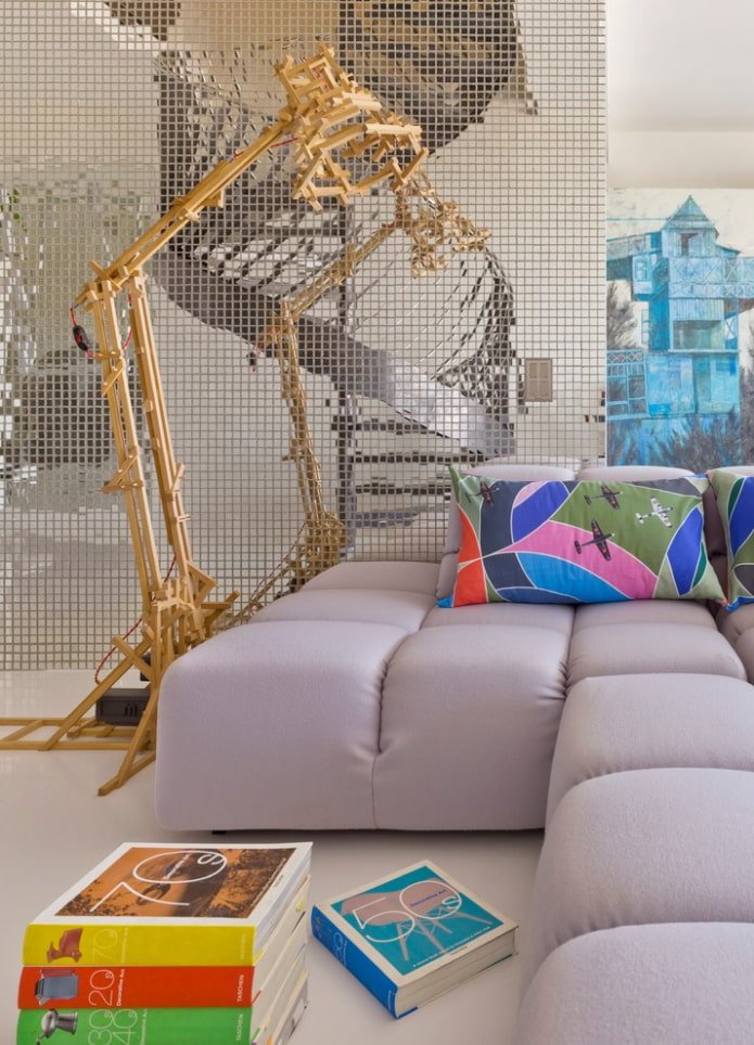 murs en mosaïque