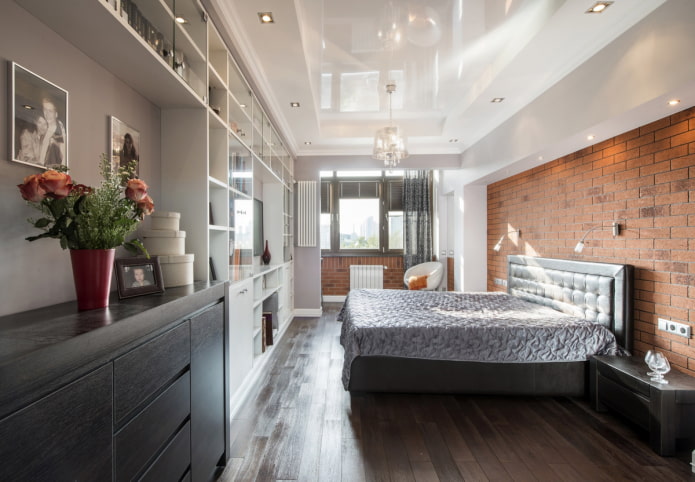 Plafond tendu miroir blanc