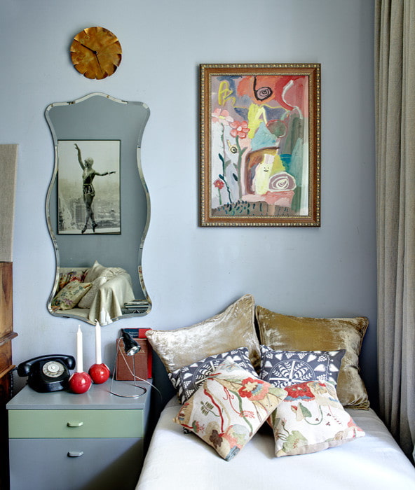 miroir figuré à l'intérieur