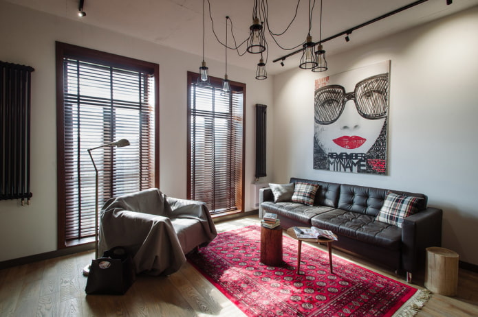 lamelles horizontales style moderne