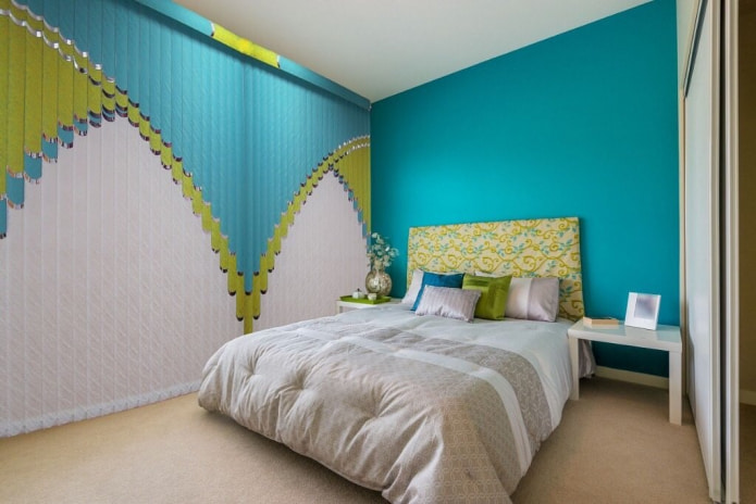 stores multi-textures dans la chambre