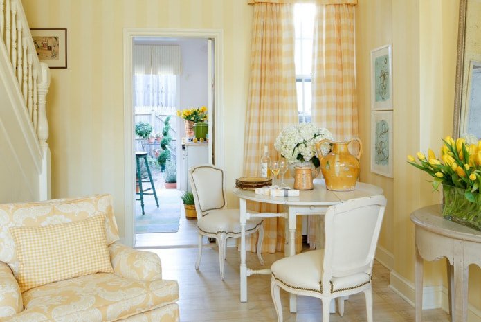 intérieur champêtre