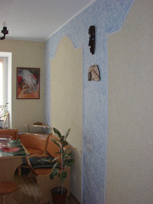 motif de papier peint liquide en forme de panneau