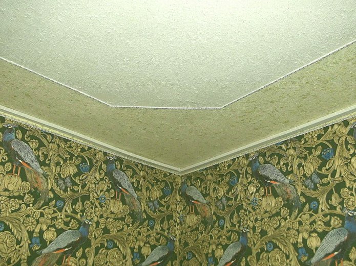 Papier peint liquide vert