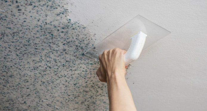 application du papier peint liquide