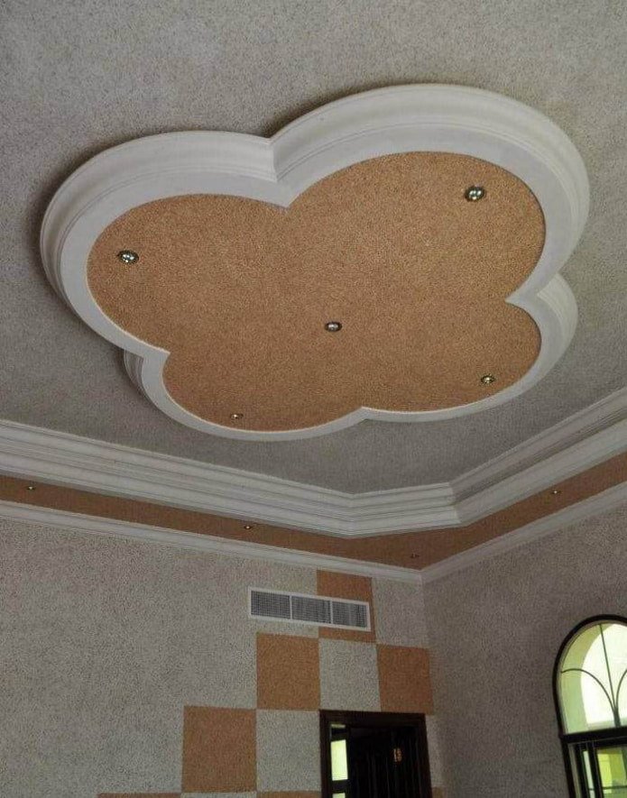 Papier peint liquide beige