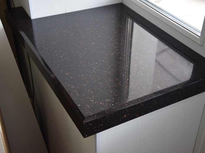 liquid stone window sill
