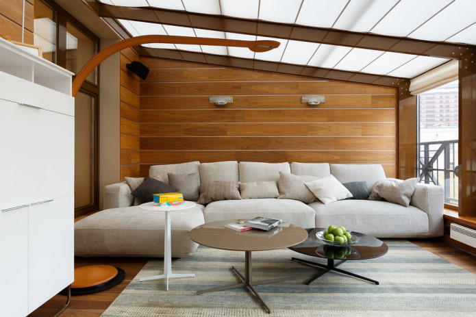 Table basse de style moderne