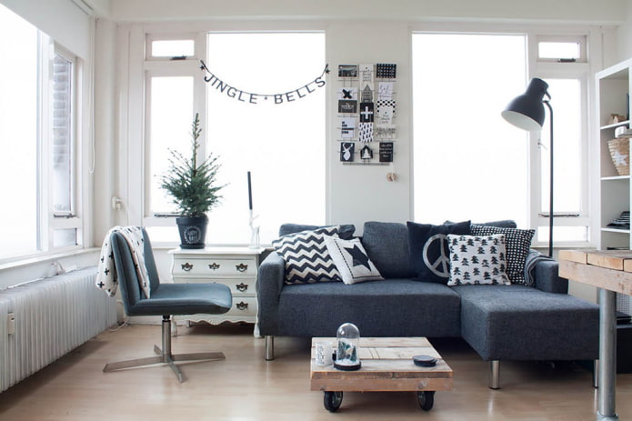 Table basse de style scandinave