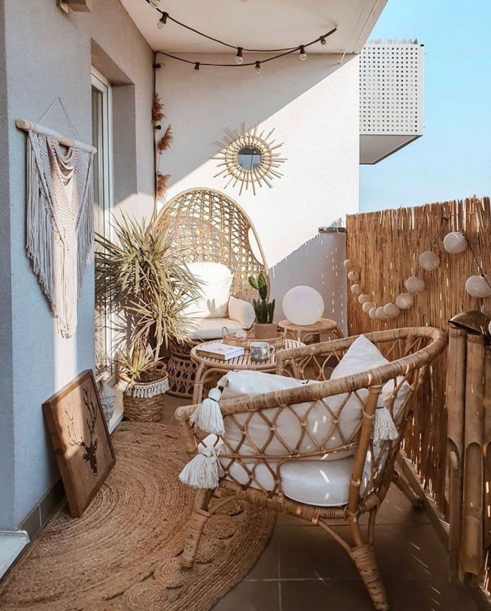 Décoration de balcon