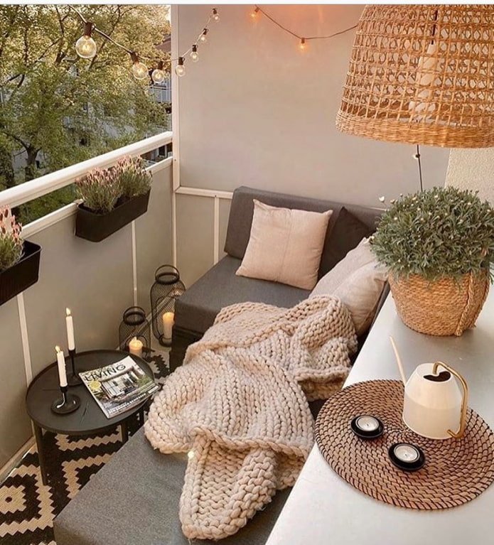 Décoration de balcon