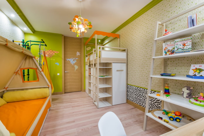 Chambre d'enfants pour deux
