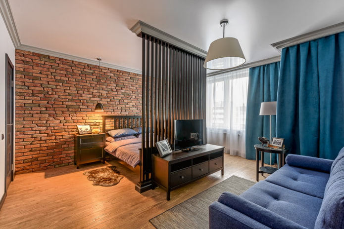 Brique à l'intérieur
