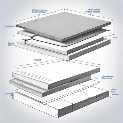 Principales propriétés et utilisations des dalles en béton armé : avantages.