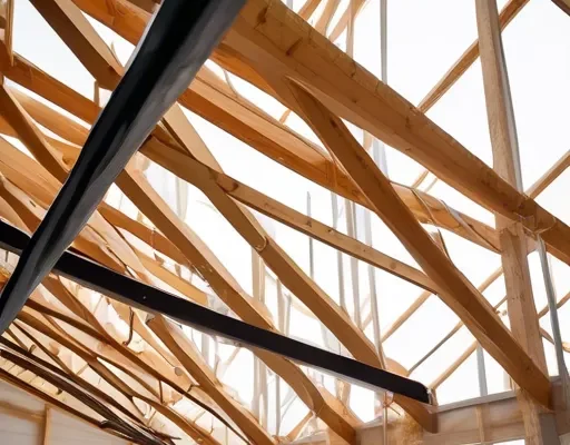 Analyse structurelle et installation de chevrons suspendus : schéma et recommandations