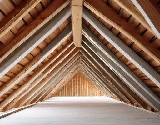 Chauffage des combles : analyse des planchers en bois et en béton armé