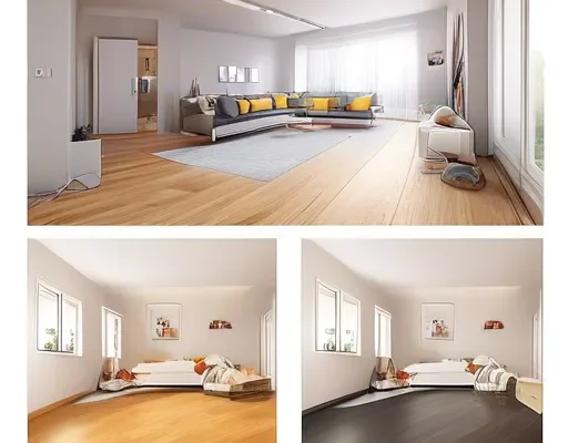 Aperçu des câbles pour l'installation d'un système de chauffage par le sol